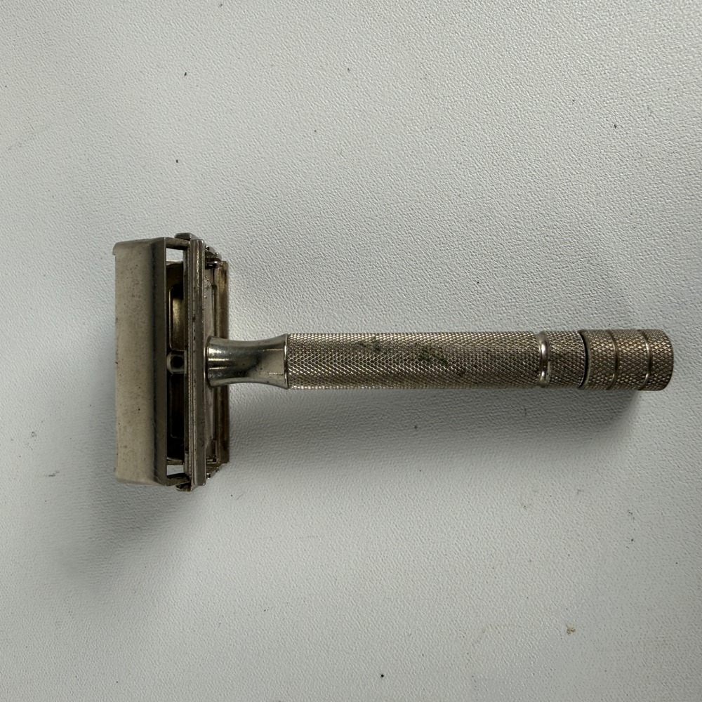 Vintage Gillette Safety Razor Made In USA